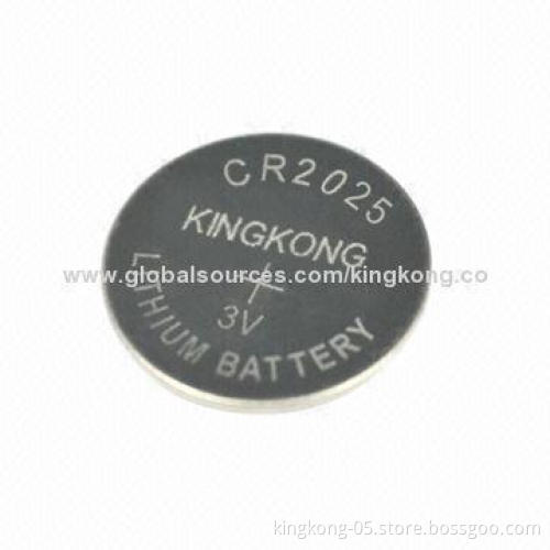 Button-cell Battery, 3V, 150mAh Coin Cell with CE, RoHS, SGS Marks